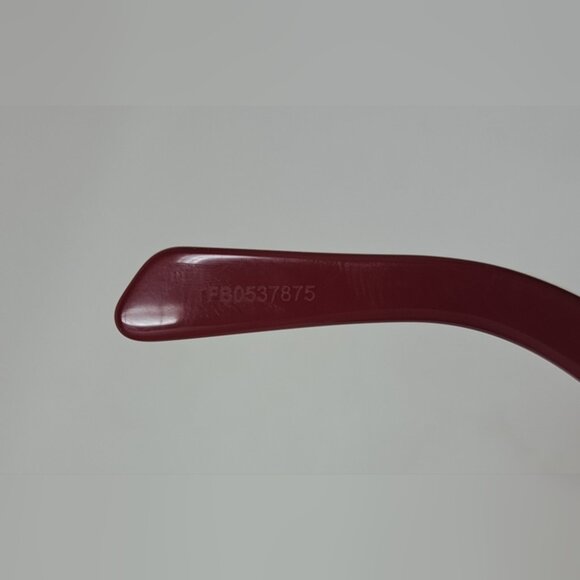 Celine Triomphe Womens Triomphe Sunglasses Red Smoky Gray CL40269U 66A 54-19-135 - Picture 7 of 15